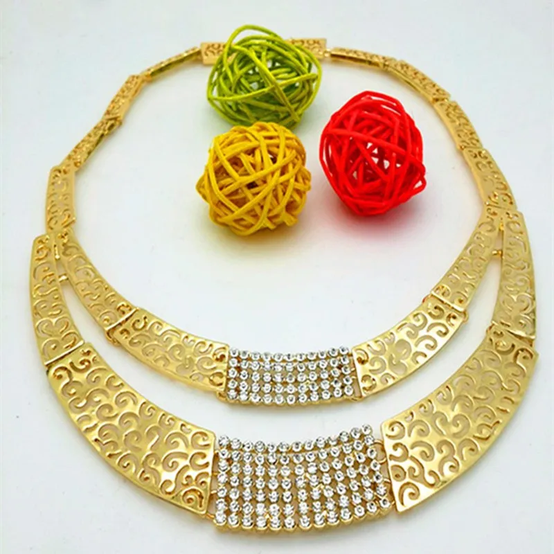 Набор ювелирных изделий для свадьбы и помолвки в африканском стиле комплект