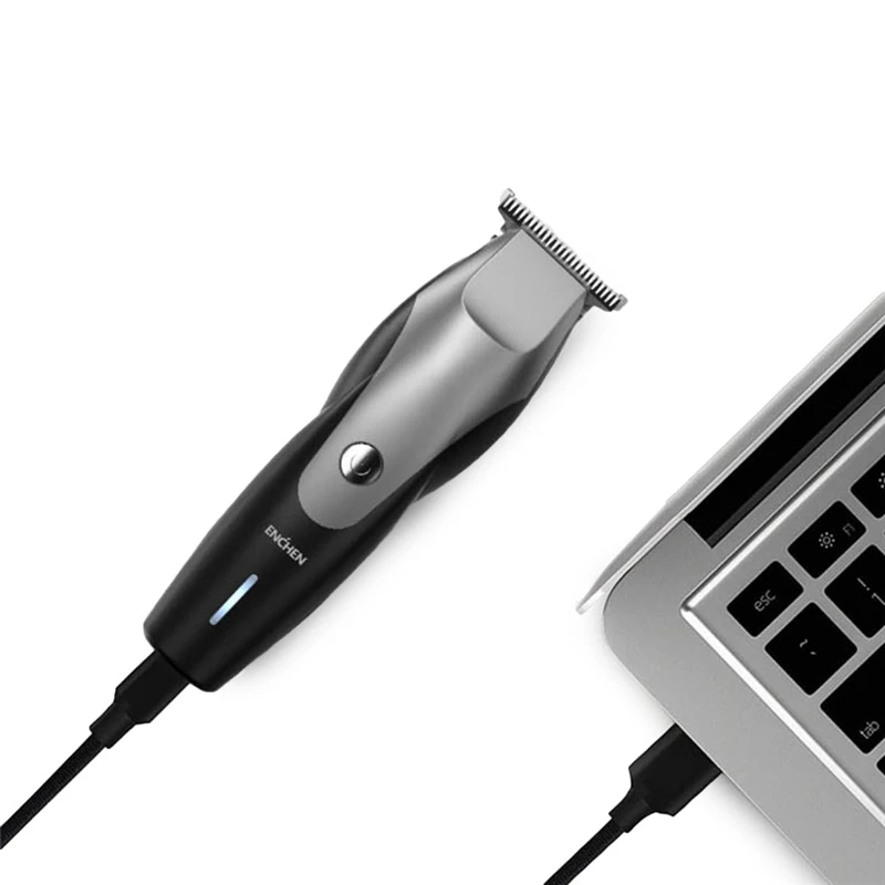 Электрическая машинка для стрижки волос ENCHEN Hummingbird с USB зарядкой триммер 3