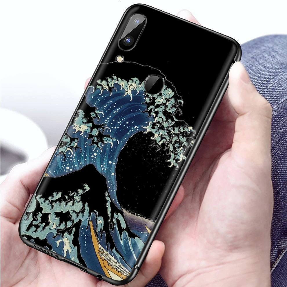 Lavaza The Great Wave off Kanagawa чехол для Xiaomi 9T Pro CC9 A3 Redmi K20 7A Huawei Honor 20 9X P20 Lite Nova 5i Y9 | Мобильные