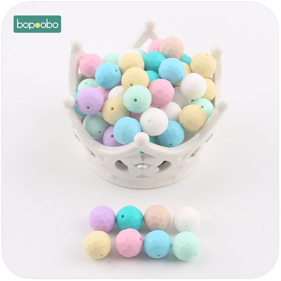 Силиконовый Прорезыватель для зубов Bopoobo 10 шт. 15 мм шт.|baby teether|silicone teethersilicone baby teether