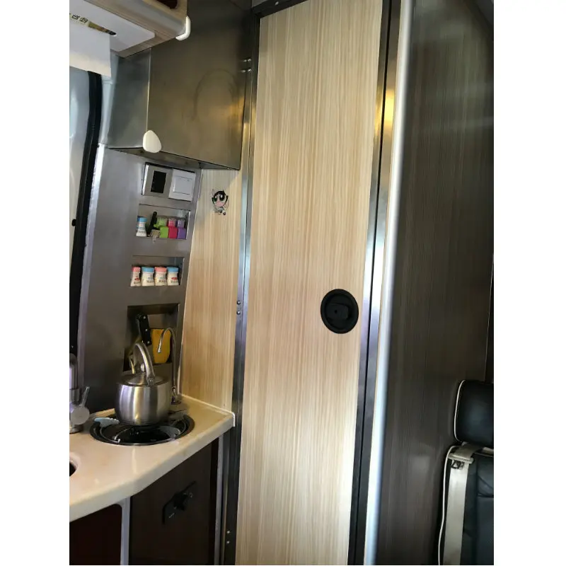 TYTXRV RV Аксессуары дверной замок для ванной комнаты черный без ключа мотор