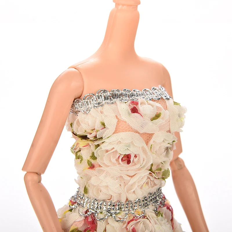 1 шт. модные красивые платья для кукол с цветочным принтом | Игрушки и хобби