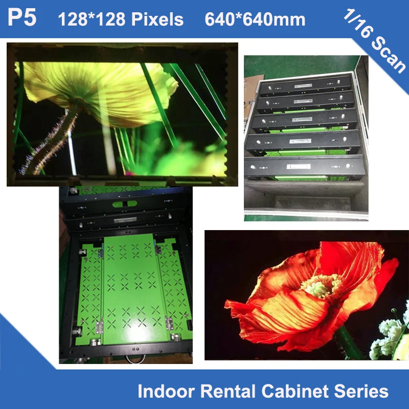 TEEHO светодиодный дисплей P5 для помещений телефон прокатный экран 640 мм *