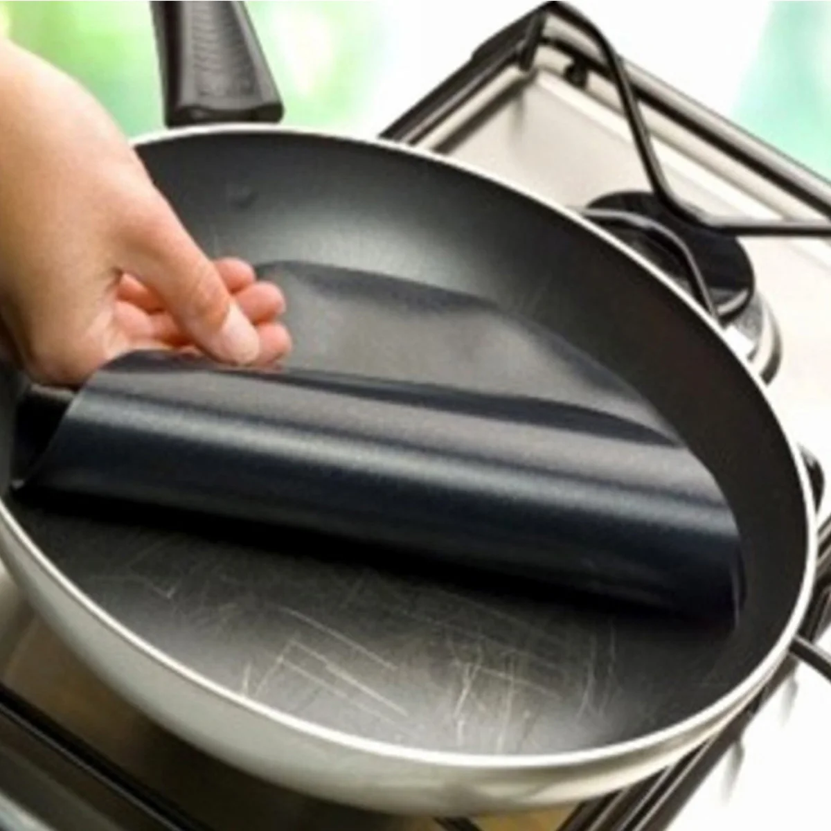 2 шт./компл. круглый антипригарный термостойкий Коврик Для Сковороды