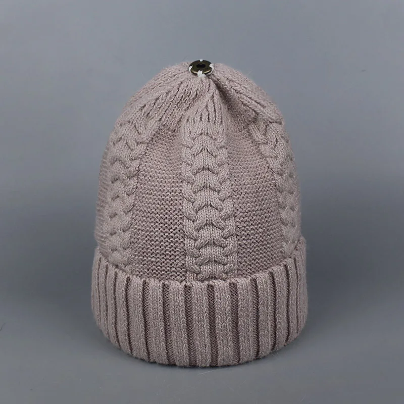 Hat Pink Натуральный мех енота помпонами вязаная шапка мяч Beanie зимняя шапка для женщин Девушки Шерсть Хлопок Skullies женский лыжный кепки - Цвет: Hat Pink