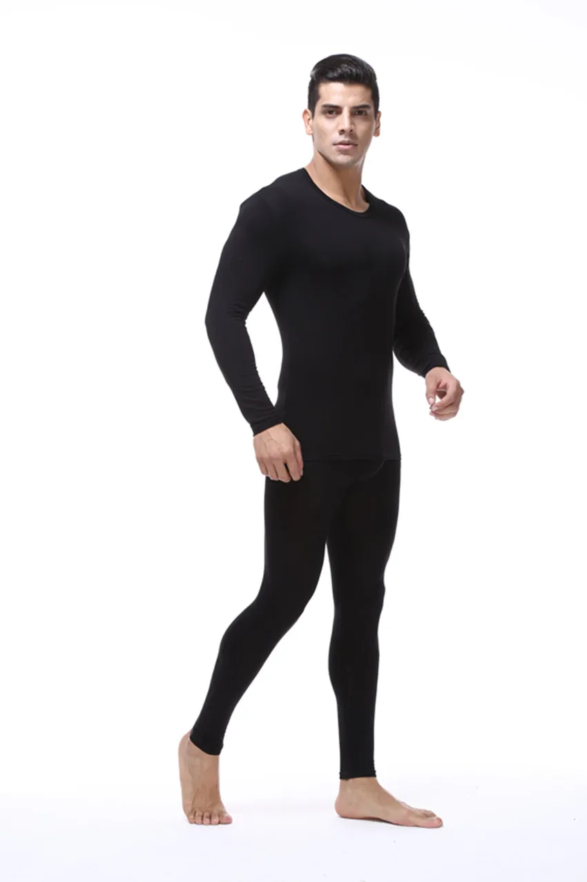 Мужские хлопковые пижамы с длинным рукавом трикотажные для сна на весну и осень