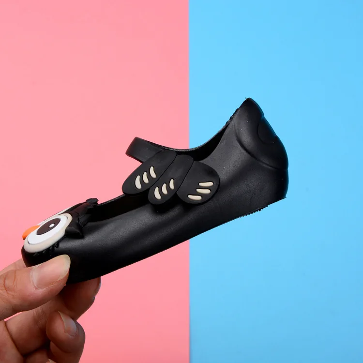 Женские летние сандалии Melissa повседневные Модные прозрачные туфли на плоской