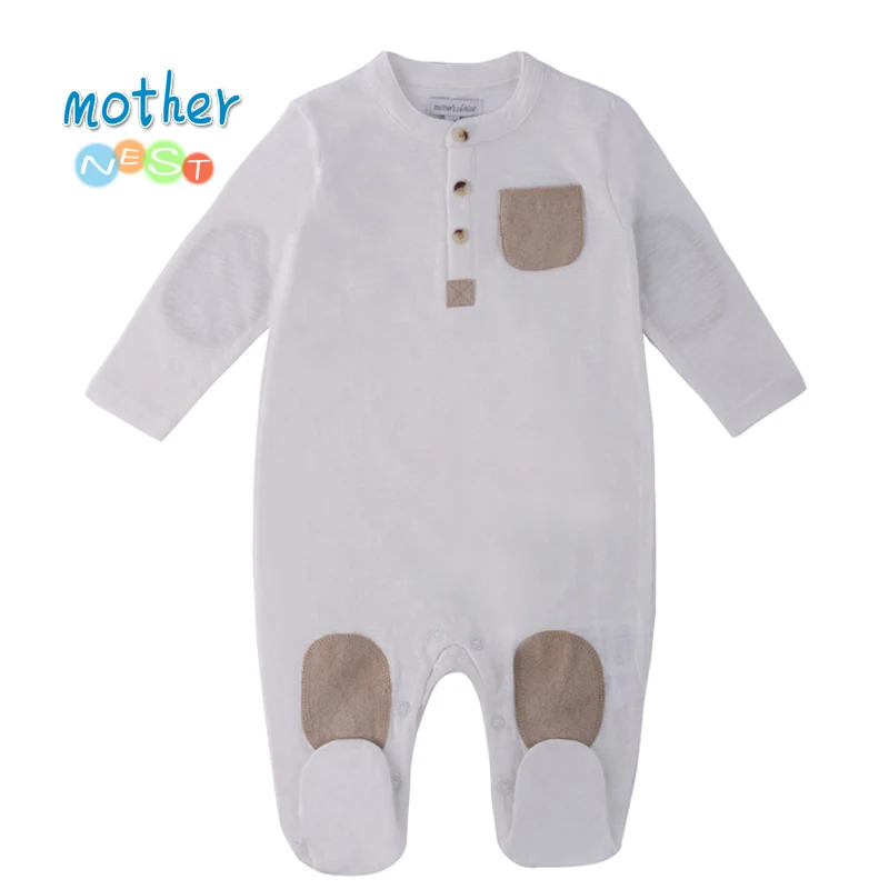 

2018 New Pajamas Baby Rompers 100% Cotton Comfortale Baby Clothes Long Sleeve Underwear Cotton Costume Boys Girls Autumn Rompers