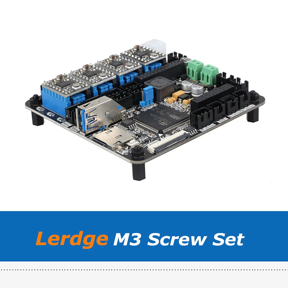 LerdgeX K плата M3 * 10 мм шпилька + 6 изоляционный стопорный винт нейлоновый нейлоновая