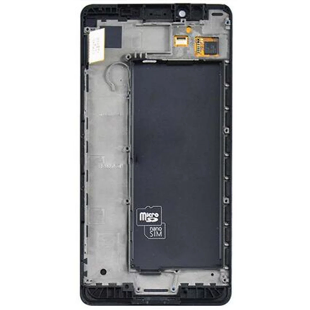 For Microsoft Lumia 950 LCD Screen and Digitizer Assembly With Front Frame Replacement!!(Black) | Мобильные телефоны и