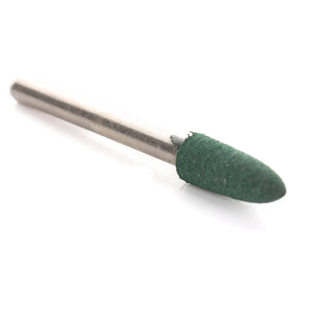 Буфер для шлифовки ногтей с хвостовиком 3 мм фреза из силиконовой резины