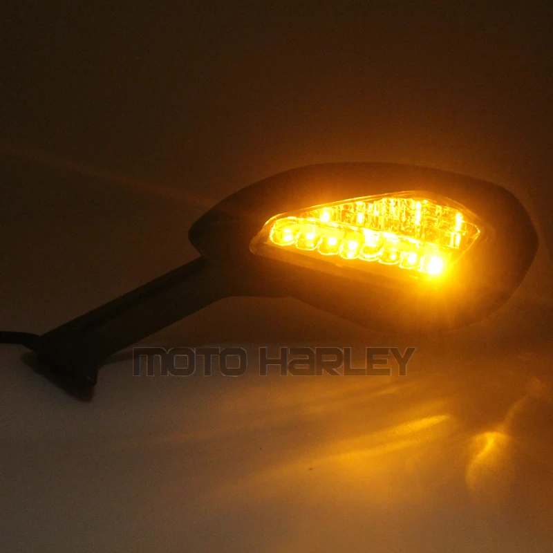 

LED Motorcycle Rearview Mirror Turn Signals Case for Ducati 959 1299 Panigale S 2014 2015 2016