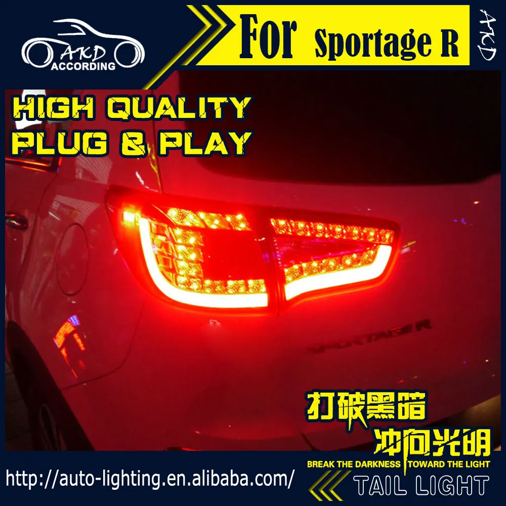 АКД стайлинга автомобилей хвост лампа для Kia Sportage R фонарь светильник s 2012