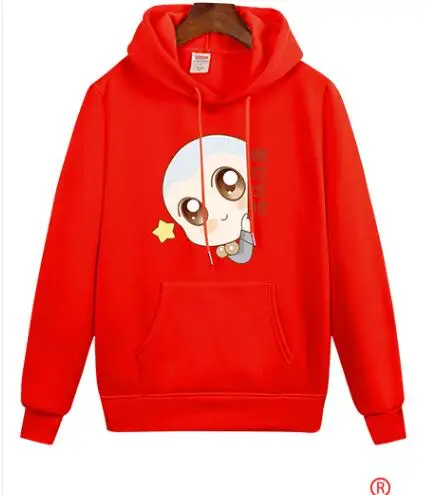 red boy top Одинаковые толстовки с капюшоном в консервативном стиле для пары; повседневные толстовки с капюшоном в стиле бойфренда и подруги; милые толстовки с капюшоном и принтом с героями мультфильмов для пары; 1511 - Цвет: red boy top