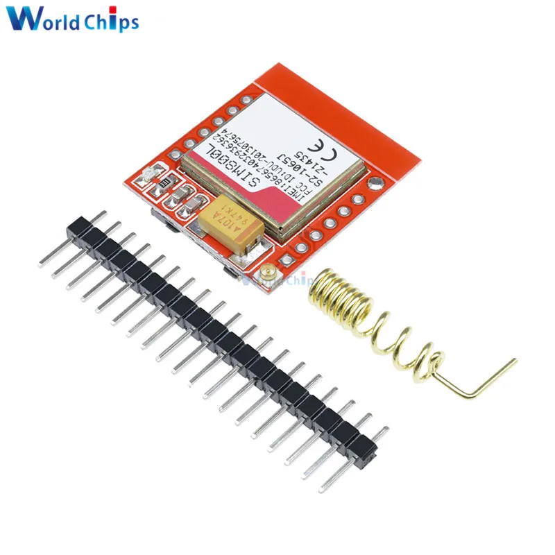 SIM800L самая маленькая плата GPRS GSM Micro SIM Card модуль освещения индикатор 3 7 4 2 В GPS