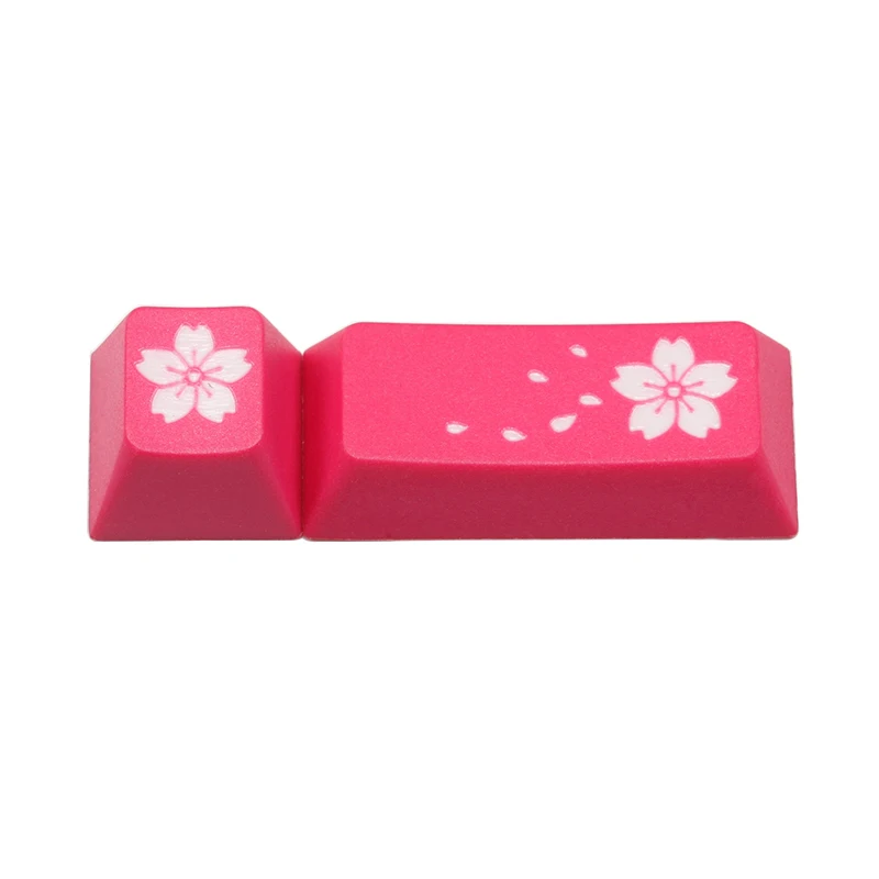 Enjoypbt Sakura keycap Esc/введите Вишневый профиль PBT пропитка резьба для вишни
