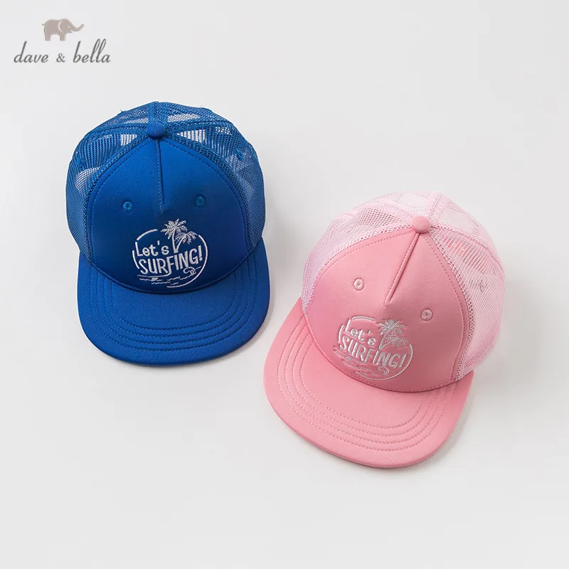 DBK9881 dave bella summer unisex baby girls boy Baseball cap children boutique hat kids sport wear | Детская одежда и обувь
