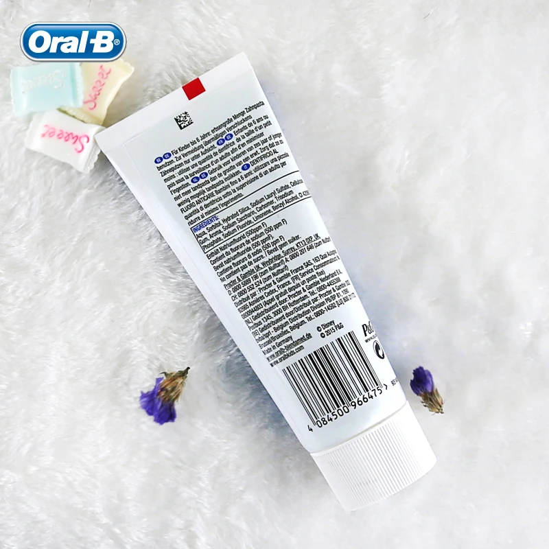 Зубная паста Oral B для детей предотвращающая отбеливание зубов фруктовый вкус