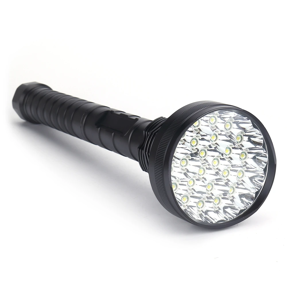 Alonefire HF24 CREE XML T6 24xT6 LED 38000лм Высокая мощность блики 24T6 светодиодный фонарик