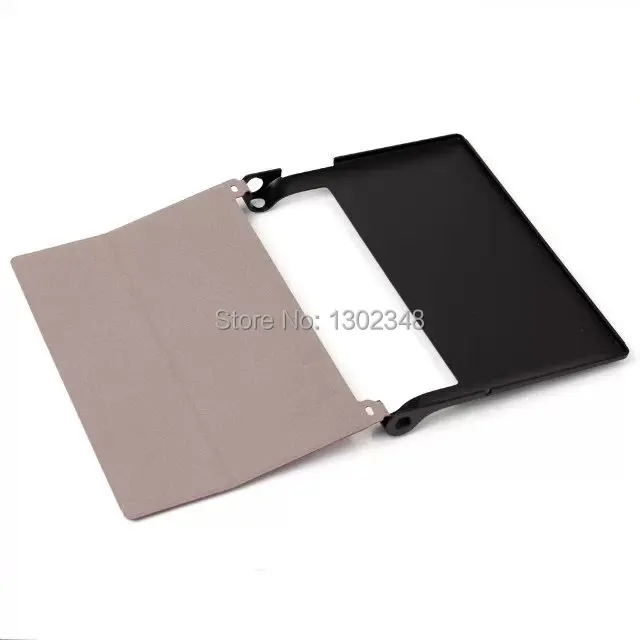 Тонкий тройной складной чехол книжка MagSmart из искусственной кожи с функцией