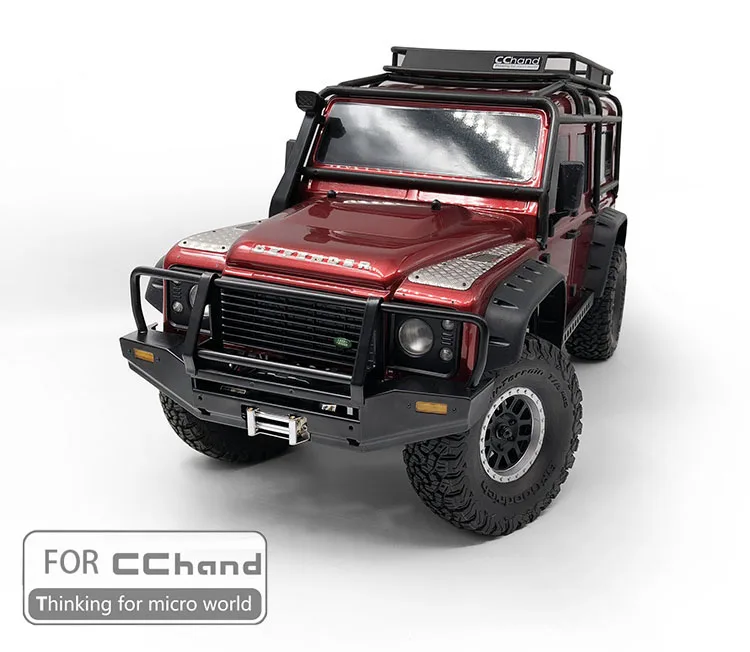 Металлический передний бампер для CCHAND Traxxas TRX 4 D110|Детали и аксессуары| |