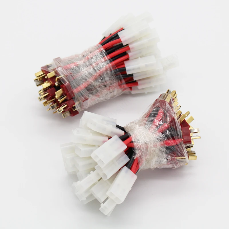 5 шт./лот Tamiya розетка к розетке Дина 14 AWG силиконовый Соединительный адаптер для