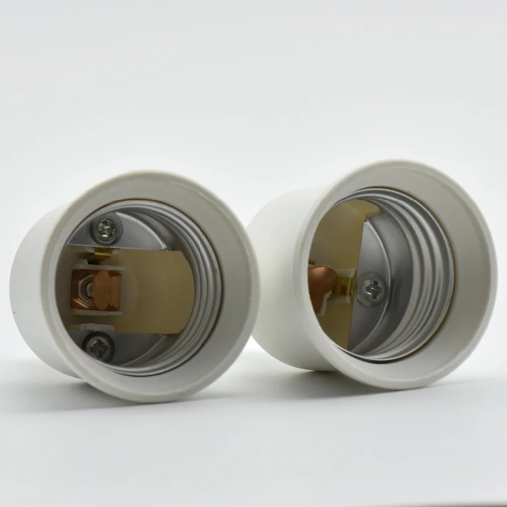 Переходник E12 в E27 винтовой Цоколь для светодиодных ламп 6 шт./лот|lamp holder converter|holder