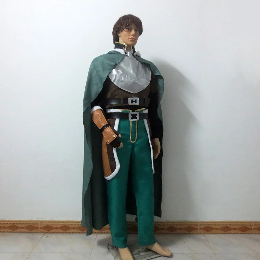 Косплей костюм героя из восходящего щитка Naofumi Iwatani Cos Рождественский таtate no Yuusha