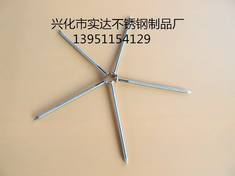 

Stainless Steel Screw Floor Nails/2.6"*3.5mm