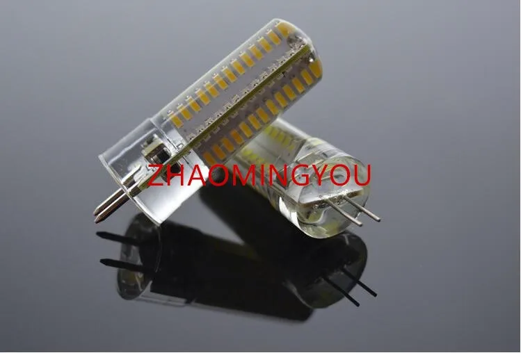 Цилиндрическая светодиодная лампочка GY6.35 для люстры LED светильник 3014SMD 110 7 Вт 9 12 В