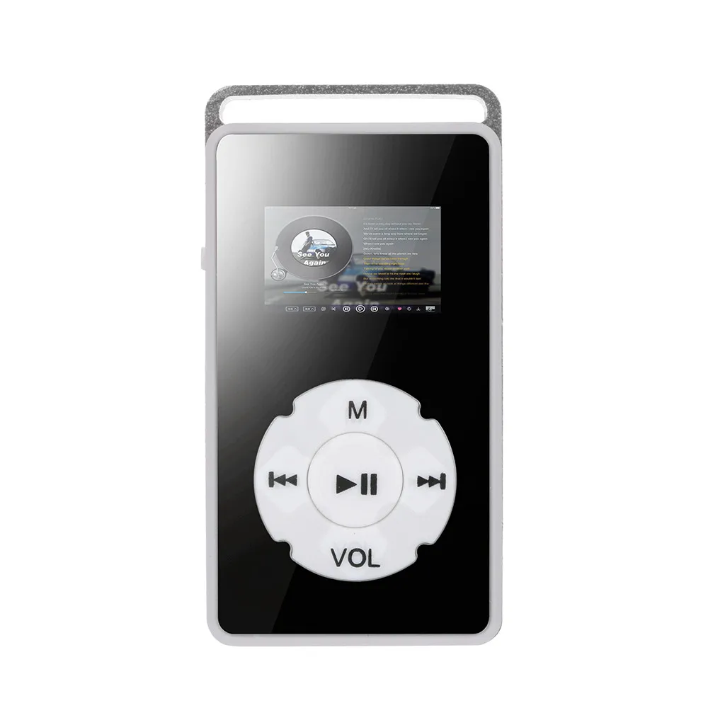 HIPERDEAL USB цифровой MP4 плеер ЖК-экран Поддержка Micro SD TF карта 32G зеркальный музыкальный медиа модный музыкальный плеер Apr16