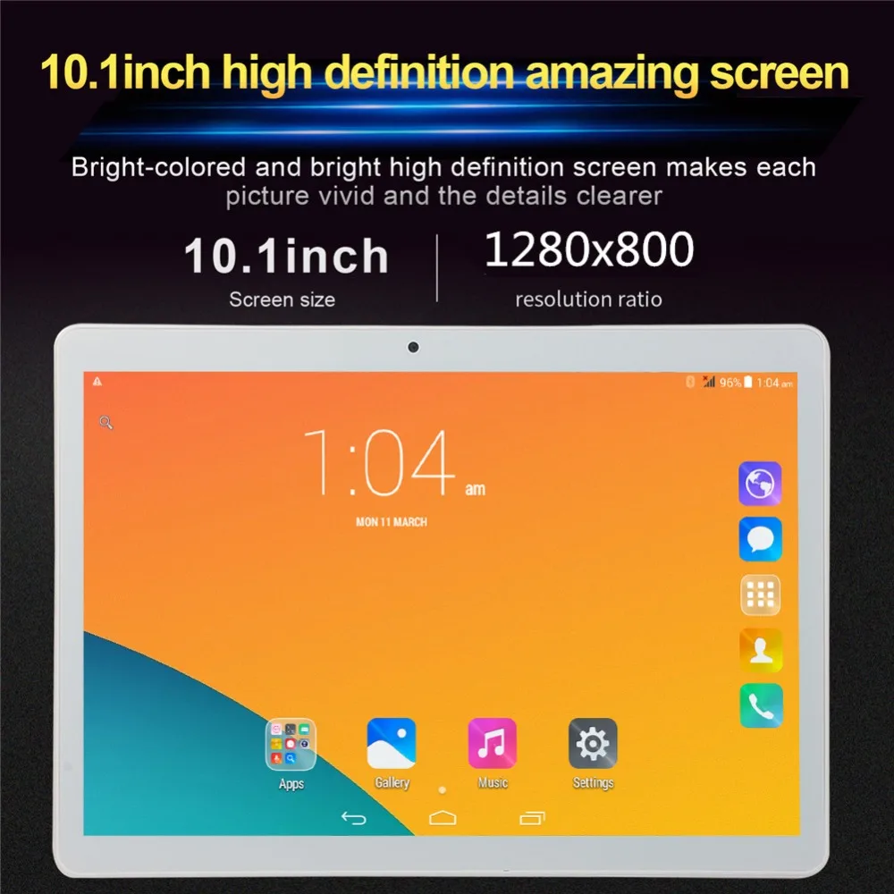 Планшет T805C 10 1 с четырёхъядерным процессором Android 6 0 ОЗУ 32 ГБ ПЗУ дюймов Google WIFI GPS