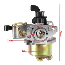 For Honda G100 GXH50 Set Metal Cement Carburetor Mixer Belle Replacement Engine 4-Stroke Kit Useful Part Practical