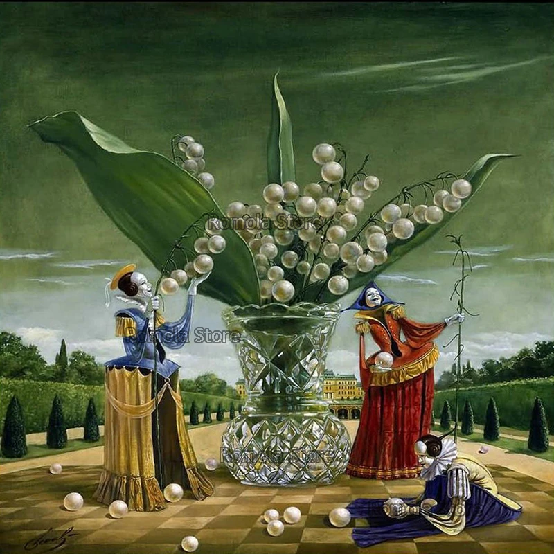 Клоун человек кукольный жемчуг полный квадратный/круглый 5D DIY алмазная вышивка