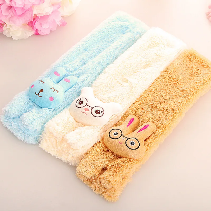 Детский шарф случайного цвета милые плюшевые детские шарфы с героями