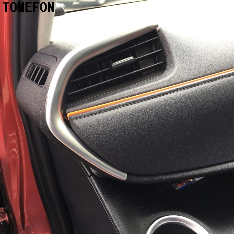 TOMEFON ABS хром для Toyota sienta 2016 2017 NHP170 передний держатель стакана воды внутренний
