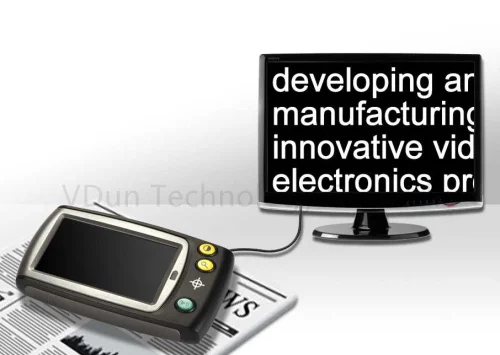 4.3 &quotЖК-дисплей 7 видов цветов режимы слабым зрением Портативный цифрового видео