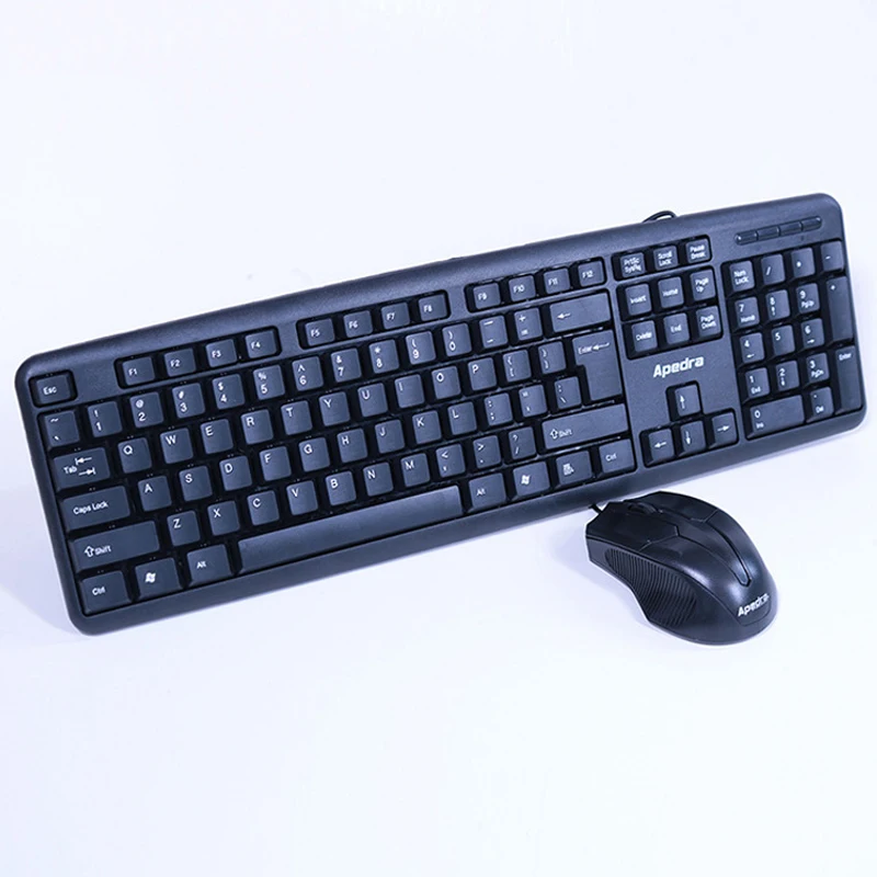 Настольный Ноутбук USB проводной набор с клавиатурой и мышью прочная удобная мышь