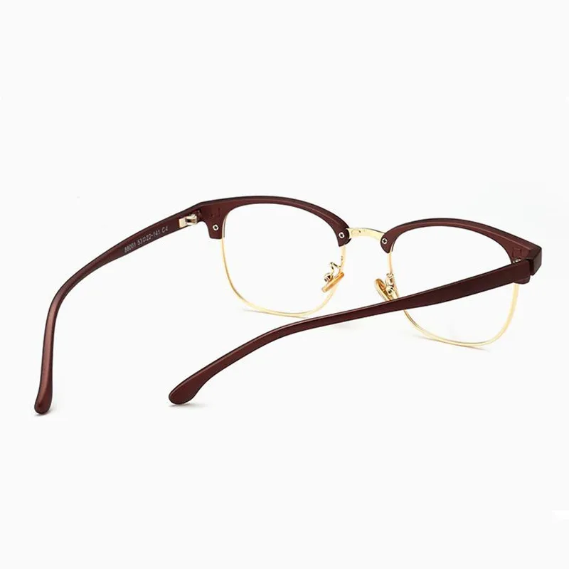 

KESMALL Anti Blue Prescription Glasses With Clip on Sunglasses Men Optical Eyeglasses Fashion Reading Myopia Sun Glasses YJ1134P