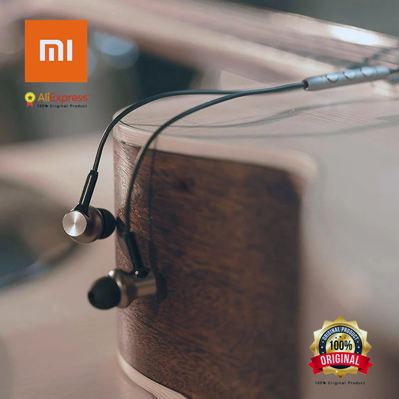 Оригинал Сяо mi Гибридный Pro HD наушники круг гладить проводной Earset Шум отмена Xiaomi