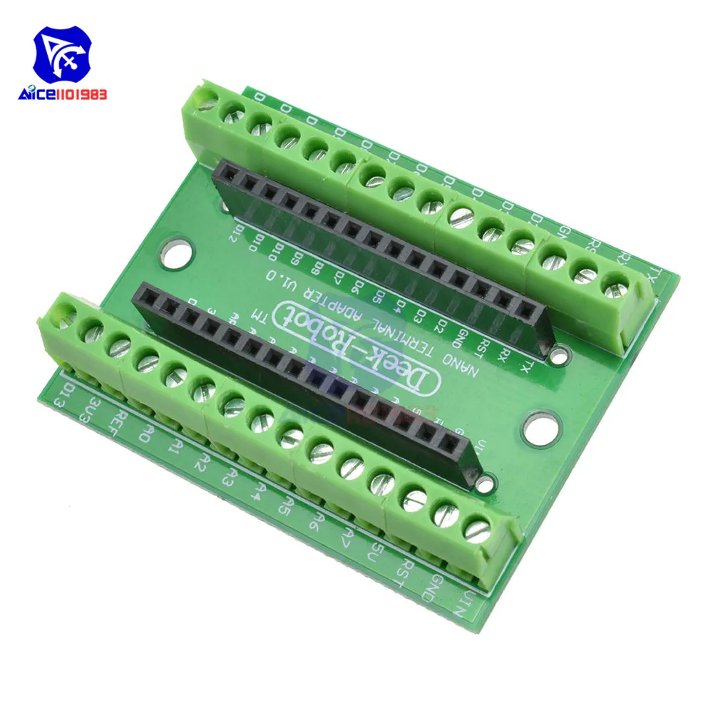 CH340 CH340G Nano V3.0 3,0 драйвер контроллера ATMEGA328 ATMEGA328P терминал Плата расширения Nano IO щит для Arduino AVR