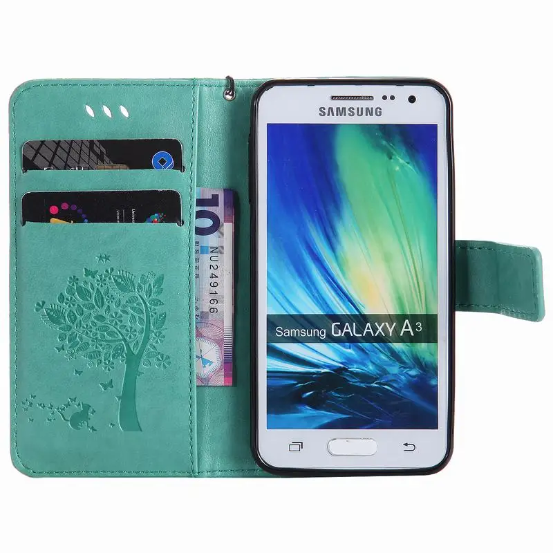 Чехол для Samsung Galaxy A3, чехол с откидной крышкой, кошелек, чехлы для телефонов Samsung Galaxy A3, чехол с подставкой для Samsung A3, чехол A300f