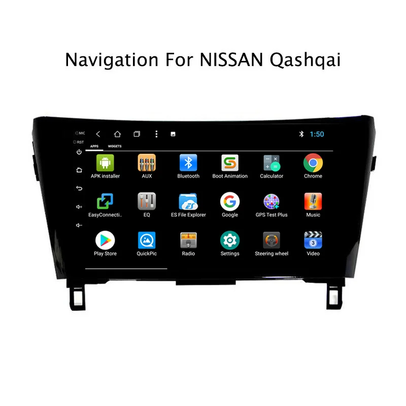 NAVITOPIA 10 1 дюймов 2 Гб ОЗУ 32 ПЗУ Android 8 автомобильный DVD GPS навигатор для Nissan Qashqai X-Trail