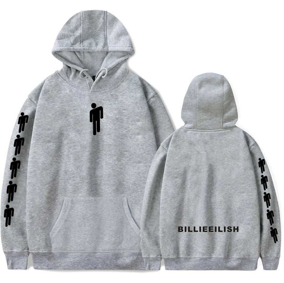 Женская/Мужская популярная одежда с капюшоном и принтом Billie Eilish, новинка, Повседневная Горячая Распродажа, толстовки K-pops, толстовка размера плюс 4XL, модная