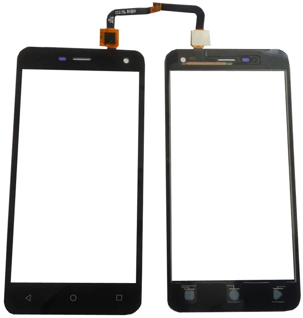 1 шт./лот Высокое качество для Micromax Bolt Q341 5,0 дюймов сенсорный экран дигитайзер запасная часть черный цвет