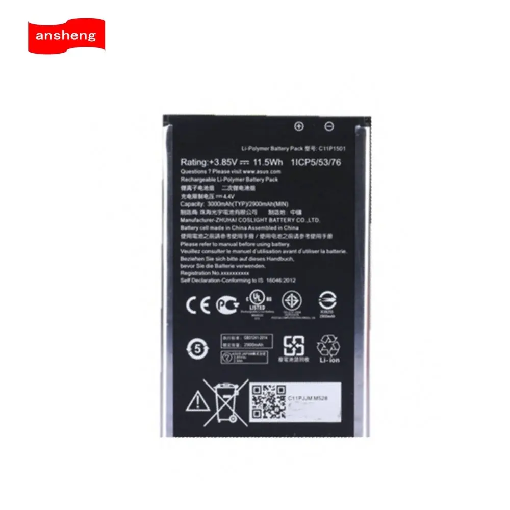 Аккумулятор C11P1501 3000 мАч для Asus Zenfone 2 Laser Zenfone2 ZE601KL Selfie ZE550KL ZD551KL|Аккумуляторы
