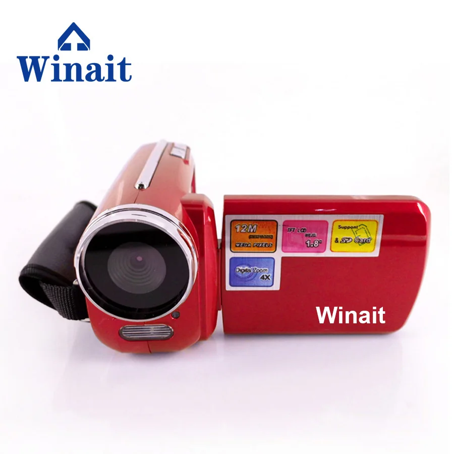 Мини цифровая видеокамера max12мегапикселей winait заводская цена 4 кратный цифровой