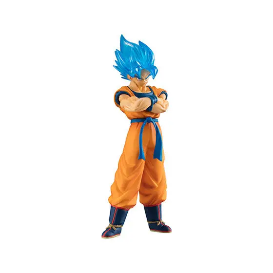 "Dragon Ball SUPER" оригинальная BANDAI Высококачественная настоящая фигурка игрушка гачапон 02-набор 4 шт Broly Goku Beerus Whis