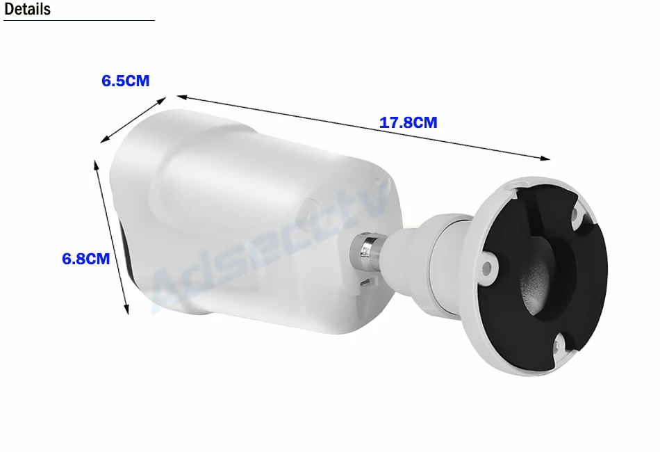Sony IMX327 сенсор H.265/H.264 True WDR Звездный светильник 2MP IP камера безопасности 2 шт. ИК ночного видения IP камера AR-IP8207SD