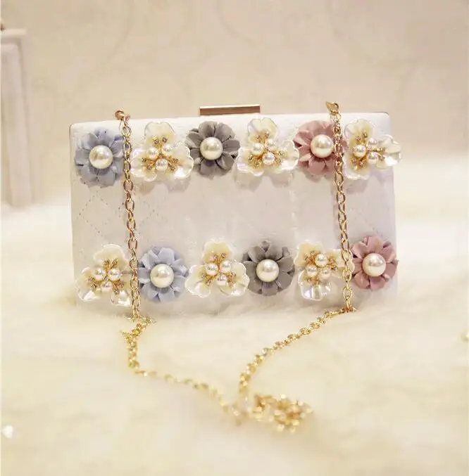 2019 высококачественные вечерние сумки с объемным цветком ручной работы от